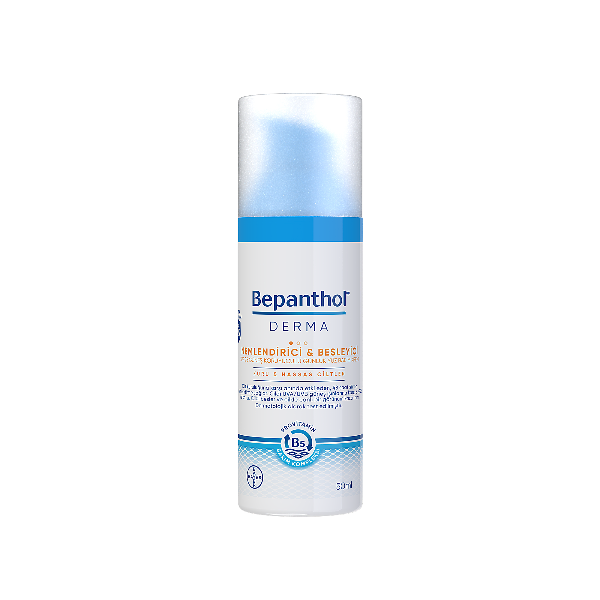 Bepanthol Derma Expert SPF 25 qoruyucu üz baxım kremi