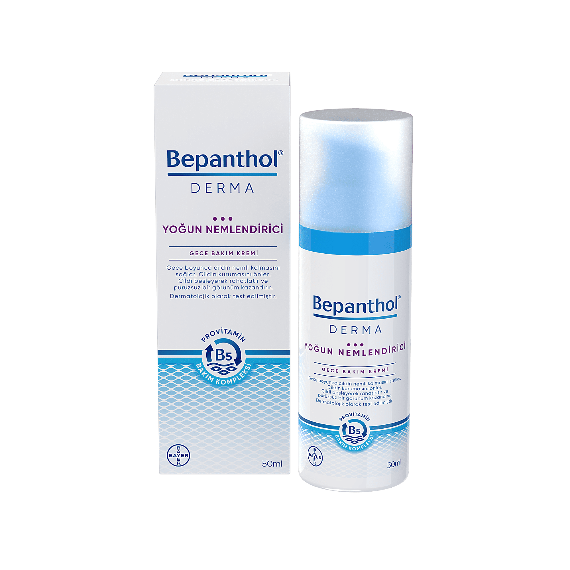 Bepanthol® Derma intensiv nəmləndirici gecə üz kremi